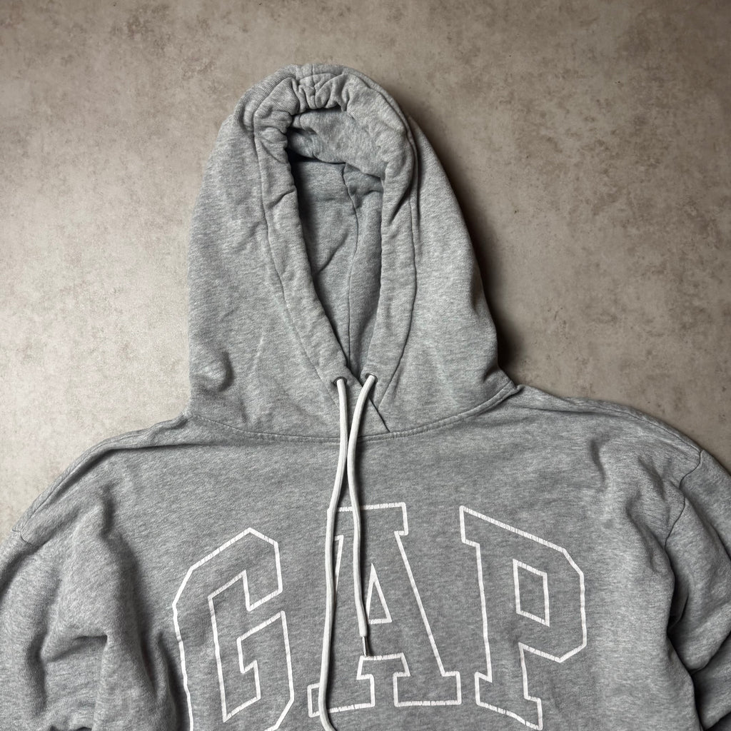 Gray GAP Cropped Hoodie - M (S)
