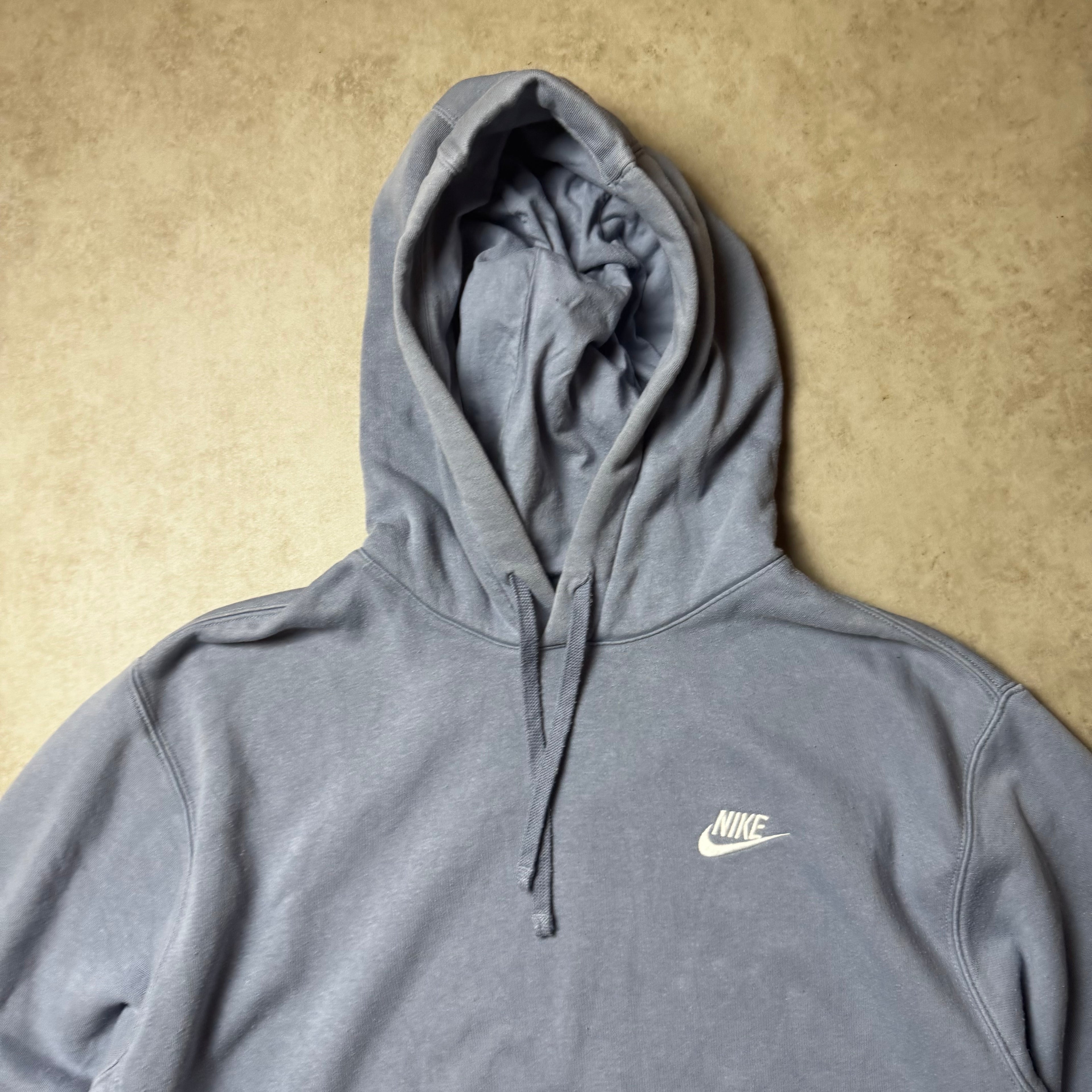 Light Blue Nike Hoodie - M