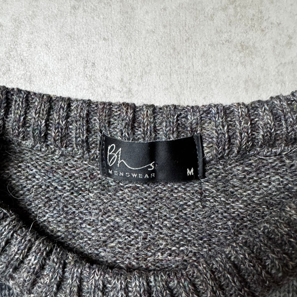 Gray Vintage Sweater - M