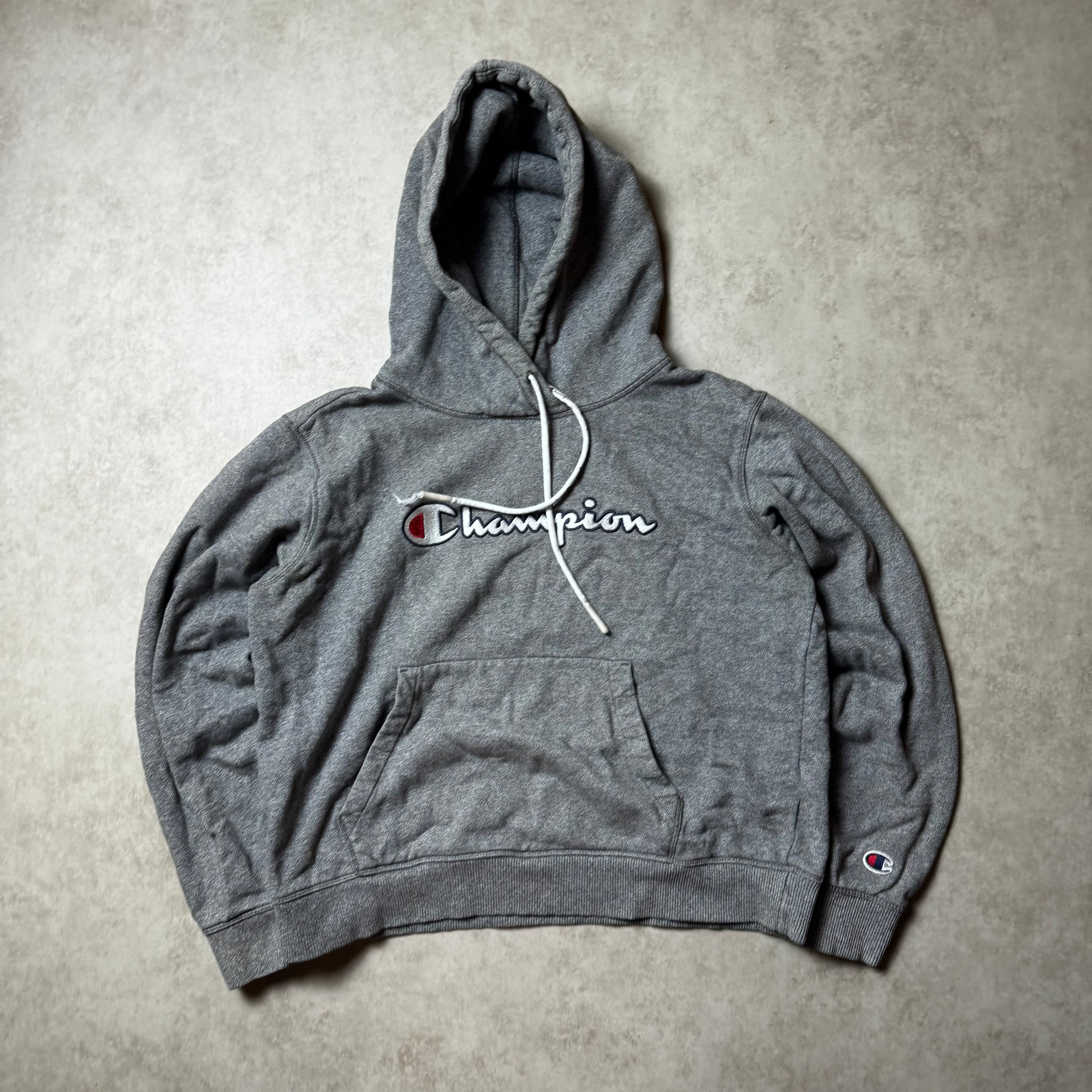 Gray Champion Cropped Hoodie - S (XS)