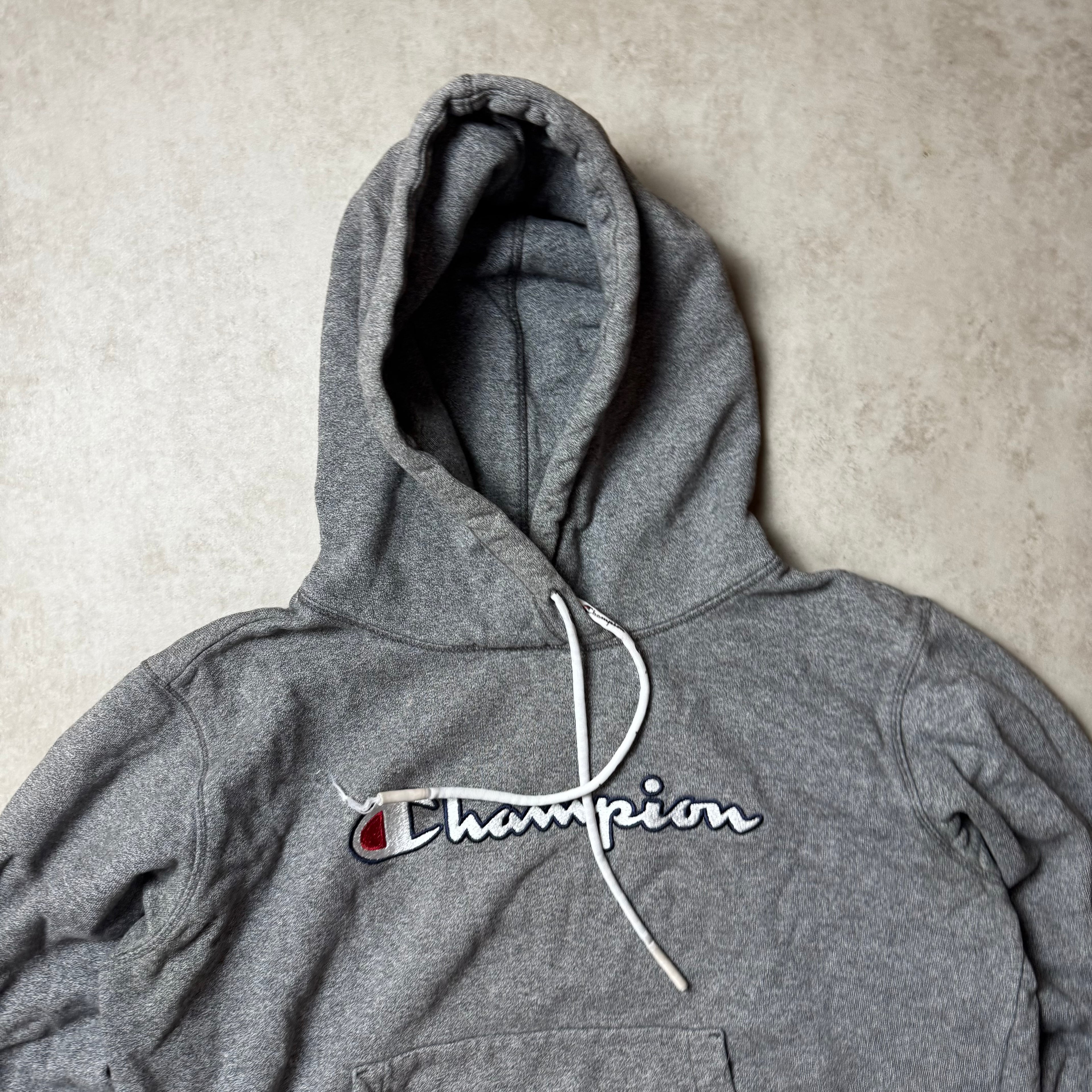 Gray Champion Cropped Hoodie - S (XS)