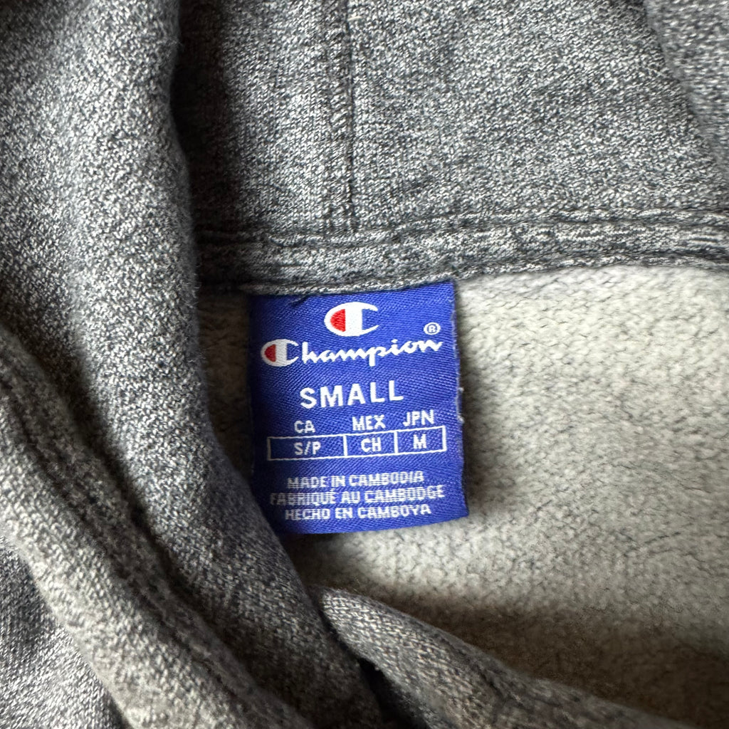Gray Champion Cropped Hoodie - S (XS)