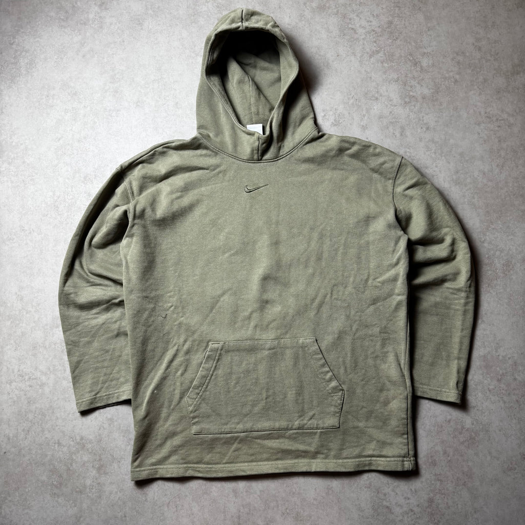 Khaki Nike Hoodie - S (M)