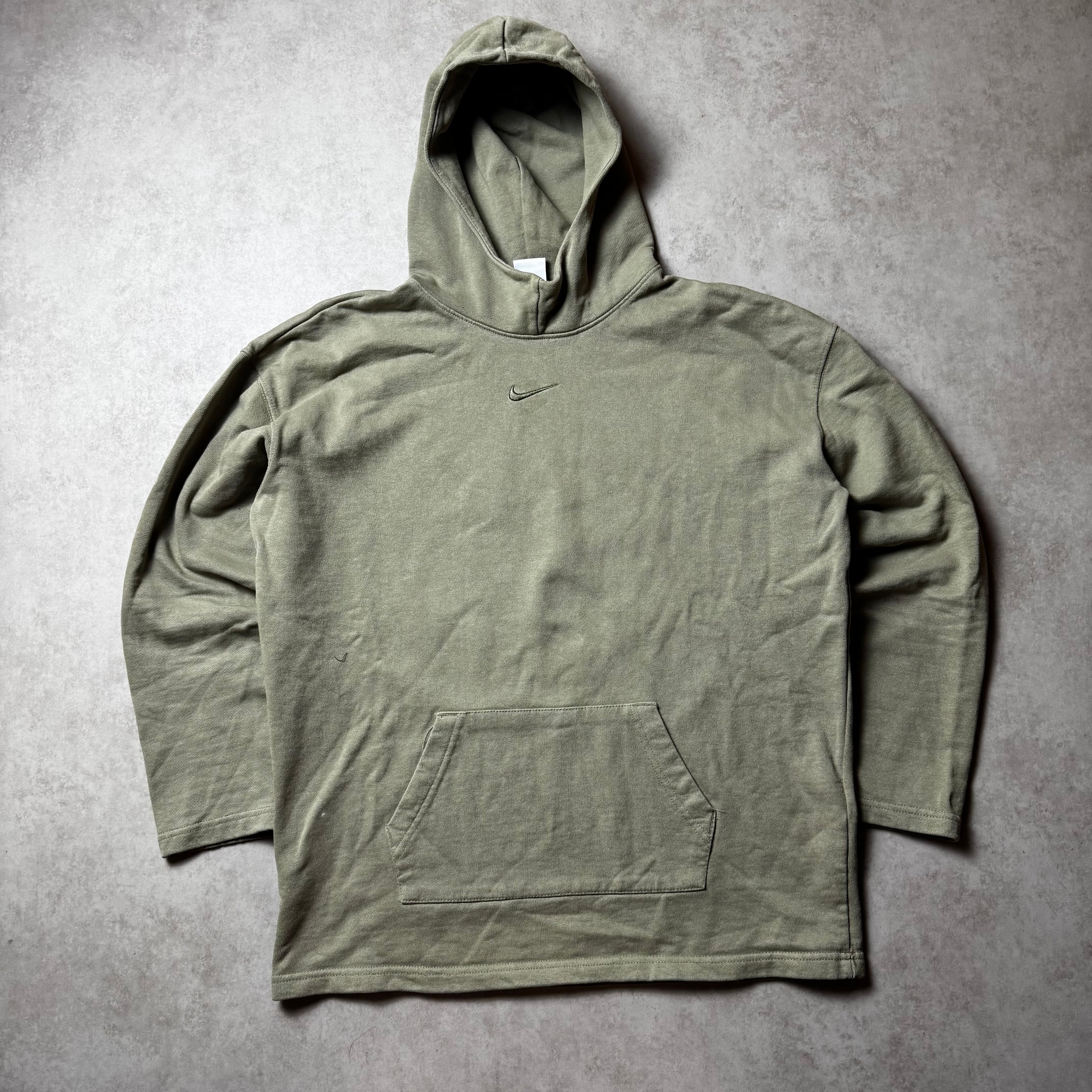 Khaki Nike Hoodie - S (M)