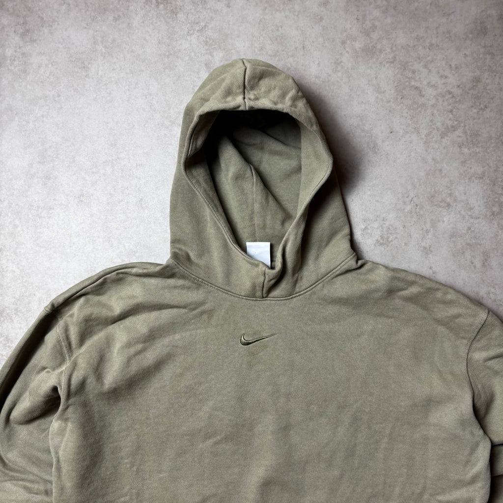 Khaki Nike Hoodie - S (M)