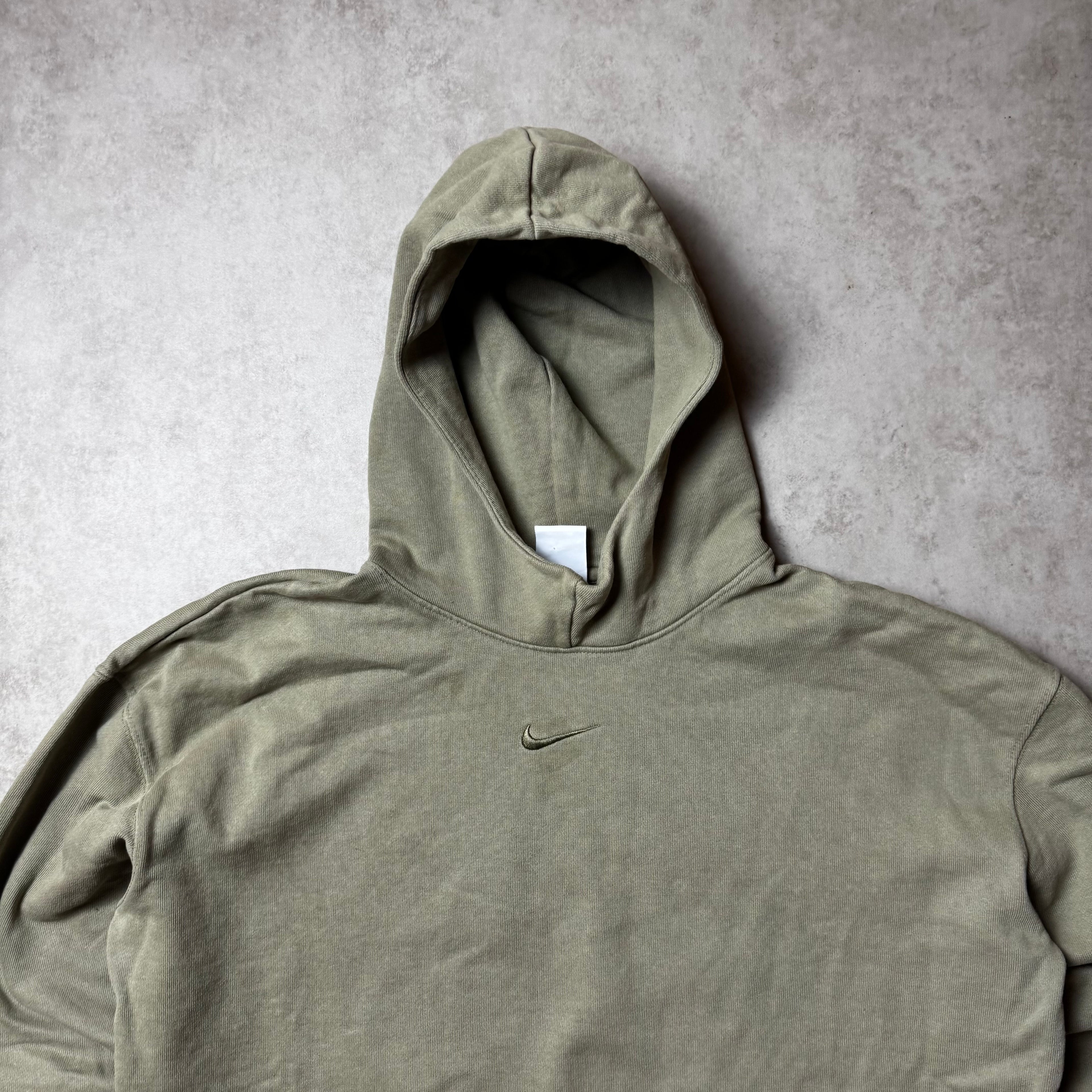 Khaki Nike Hoodie - S (M)