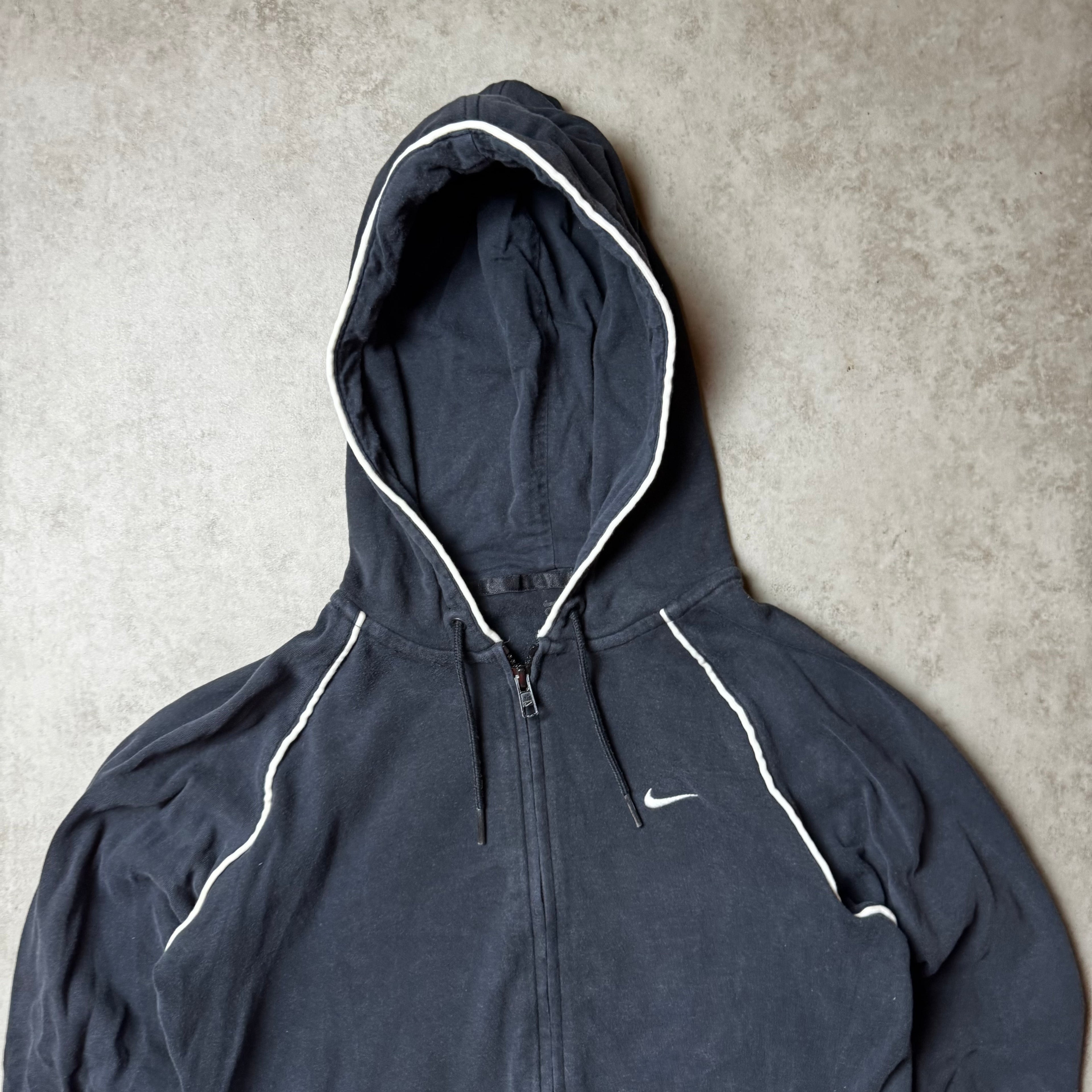 Black Nike Vintage Hoodie - S