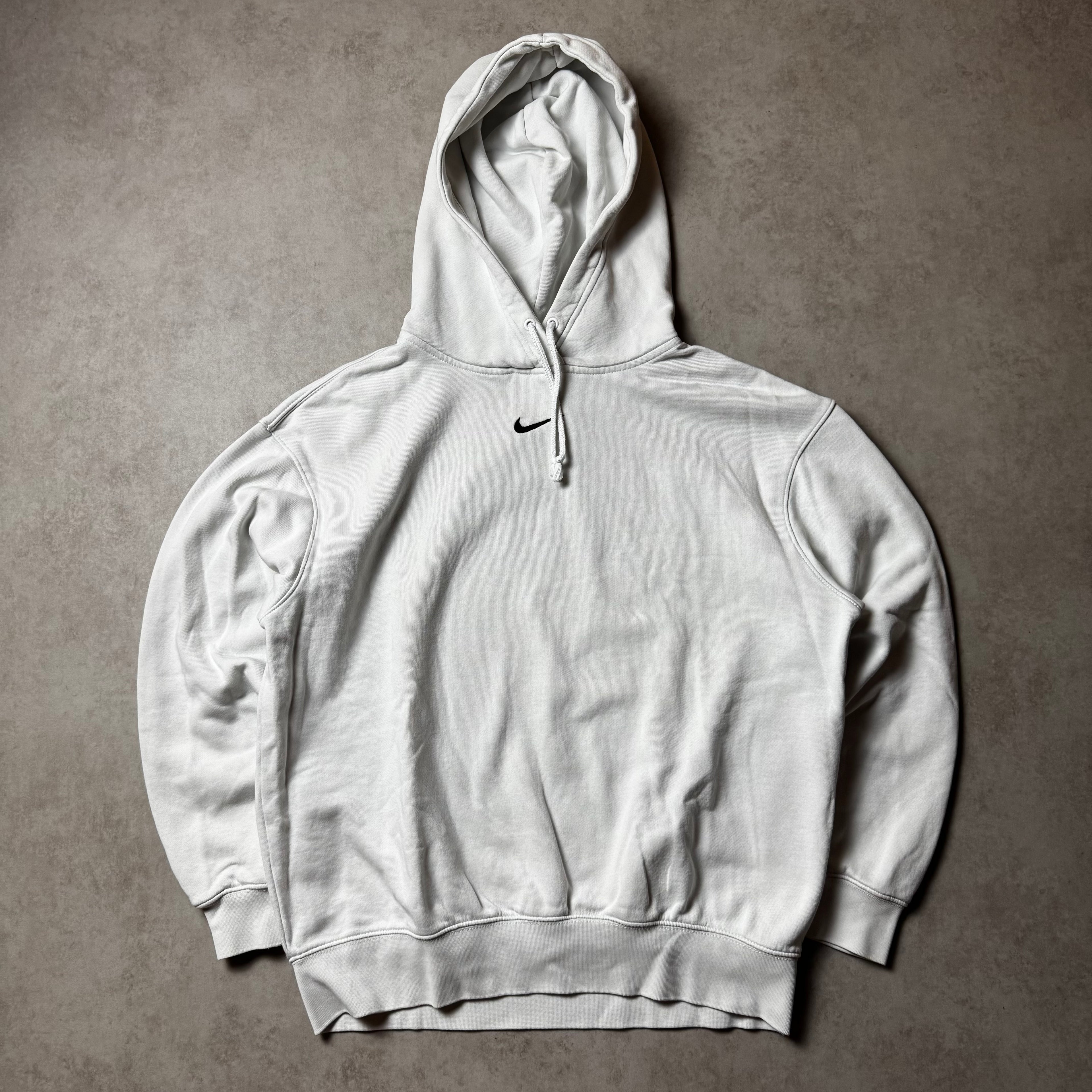 White Nike Hoodie - M