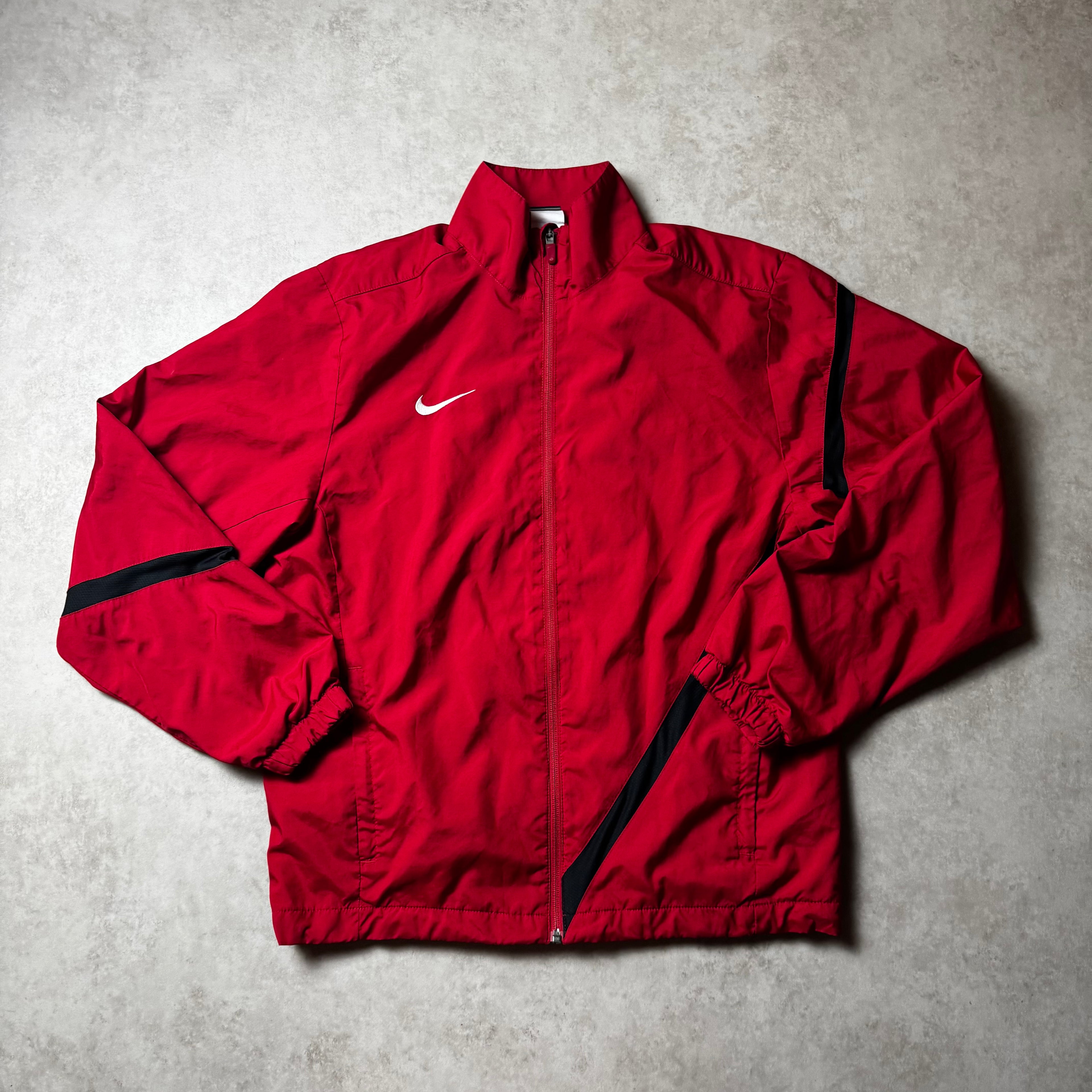 Red Nike Vintage Windbreaker - M