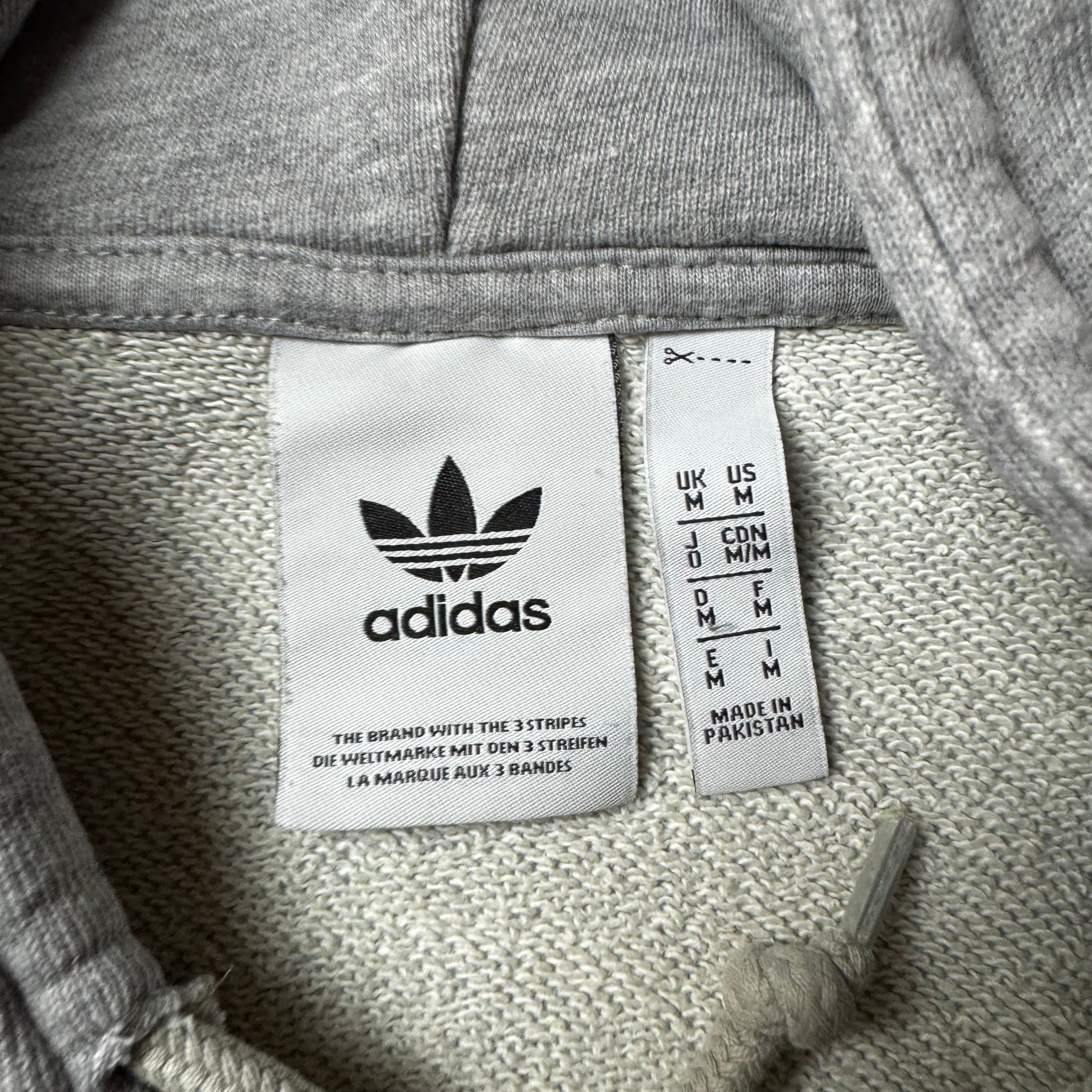 Gray Adidas Hoodie - M