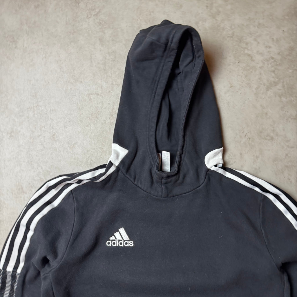 Black Adidas Hoodie - L