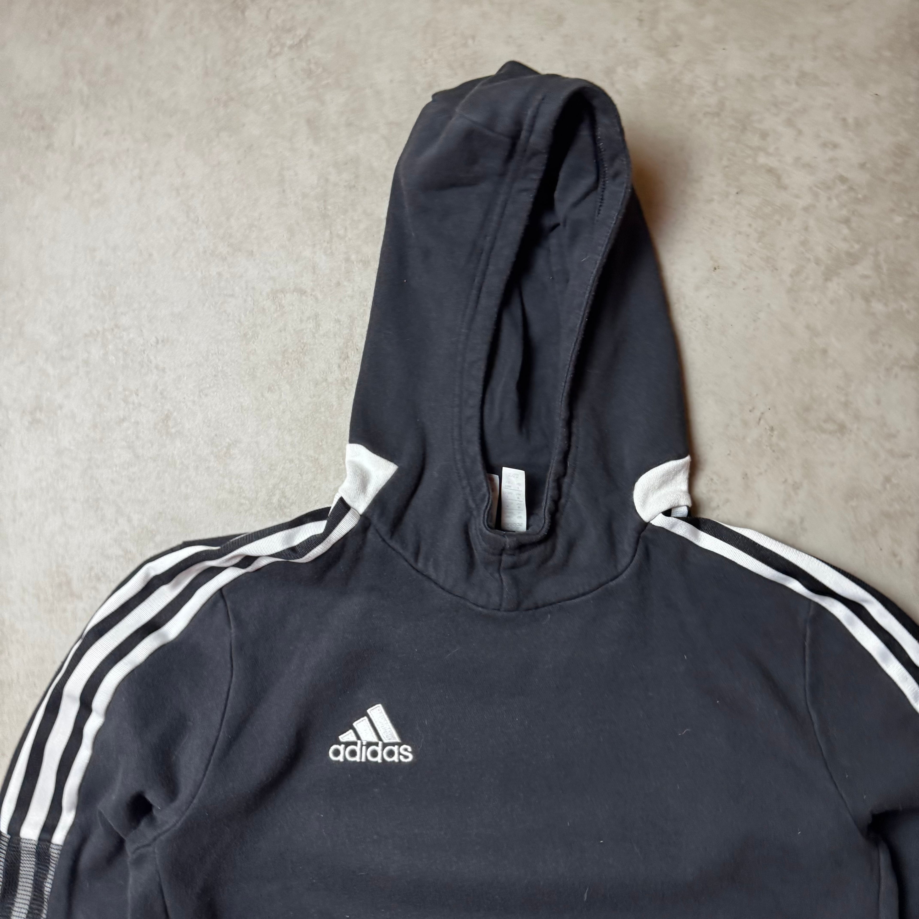 Black Adidas Hoodie - L