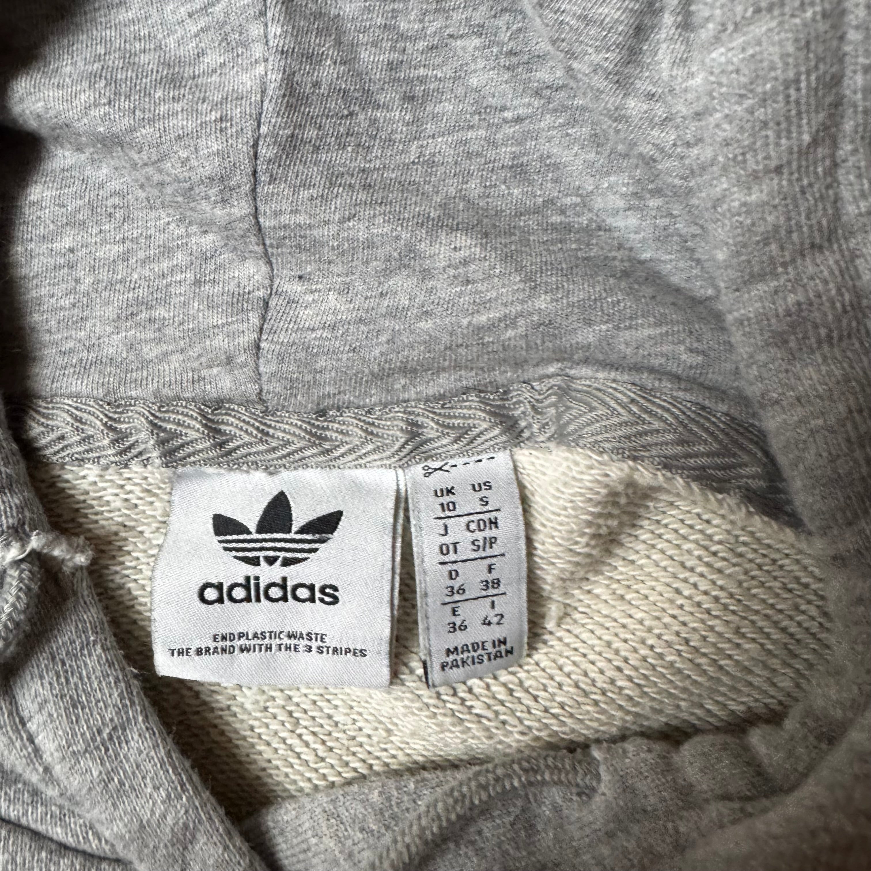 Gray Adidas Hoodie - S